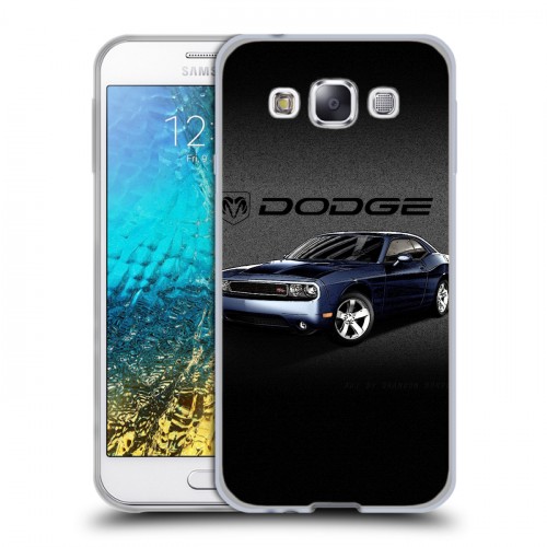 Дизайнерский пластиковый чехол для Samsung Galaxy E5 Dodge