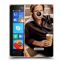 Дизайнерский пластиковый чехол для Microsoft Lumia 435 Блудливая калифорния