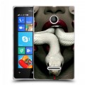 Дизайнерский пластиковый чехол для Microsoft Lumia 435 Американская История Ужасов