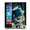Дизайнерский пластиковый чехол для Microsoft Lumia 435 Американская история ужасов