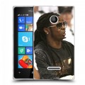 Дизайнерский пластиковый чехол для Microsoft Lumia 435 Lil Wayne