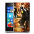 Дизайнерский пластиковый чехол для Microsoft Lumia 435 Доктор Кто