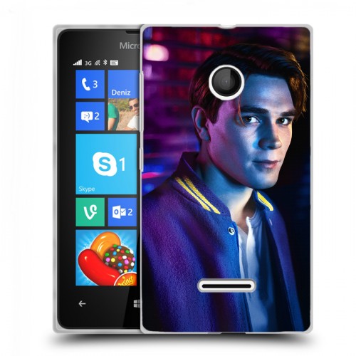 Дизайнерский пластиковый чехол для Microsoft Lumia 435 Ривердэйл
