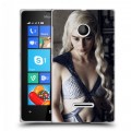 Дизайнерский пластиковый чехол для Microsoft Lumia 435 Игра Престолов