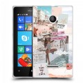 Дизайнерский пластиковый чехол для Microsoft Lumia 435 Коллаж