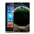 Дизайнерский пластиковый чехол для Microsoft Lumia 435 Галактика