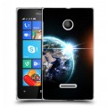 Дизайнерский пластиковый чехол для Microsoft Lumia 435 Астероид