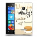 Дизайнерский пластиковый чехол для Microsoft Lumia 435 Блудливая калифорния