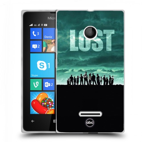 Дизайнерский пластиковый чехол для Microsoft Lumia 435 Остаться в живых