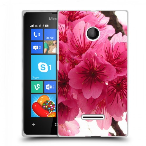 Дизайнерский пластиковый чехол для Microsoft Lumia 435 Сакура