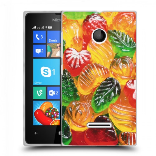 Дизайнерский пластиковый чехол для Microsoft Lumia 435 Конфеты