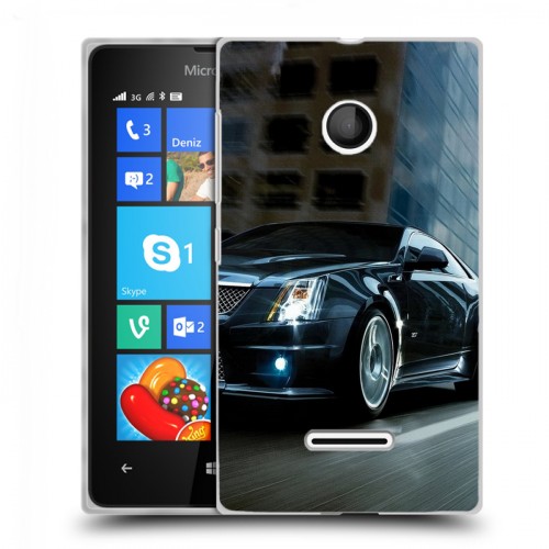 Дизайнерский пластиковый чехол для Microsoft Lumia 435 Cadillac