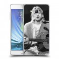 Дизайнерский пластиковый чехол для Samsung Galaxy A7 nirvana