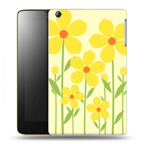 Дизайнерский силиконовый чехол для Lenovo IdeaTab A5500 Романтик цветы