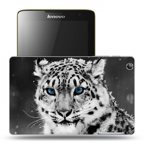 Дизайнерский силиконовый чехол для Lenovo IdeaTab A5500 Леопард