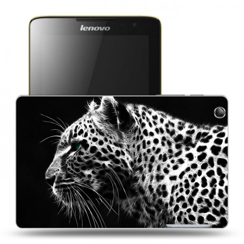 Дизайнерский силиконовый чехол для Lenovo IdeaTab A5500 Леопард