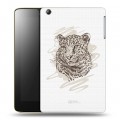 Дизайнерский силиконовый чехол для Lenovo IdeaTab A5500 Прозрачные леопарды