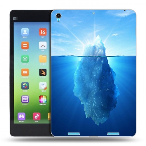 Дизайнерский силиконовый чехол для Xiaomi MiPad Льды