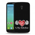 Дизайнерский пластиковый чехол для Alcatel One Touch Pop S9 День Святого Валентина