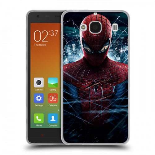 Дизайнерский пластиковый чехол для Xiaomi RedMi 2 Человек -паук
