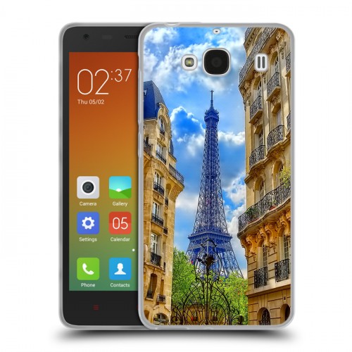 Дизайнерский пластиковый чехол для Xiaomi RedMi 2 Париж