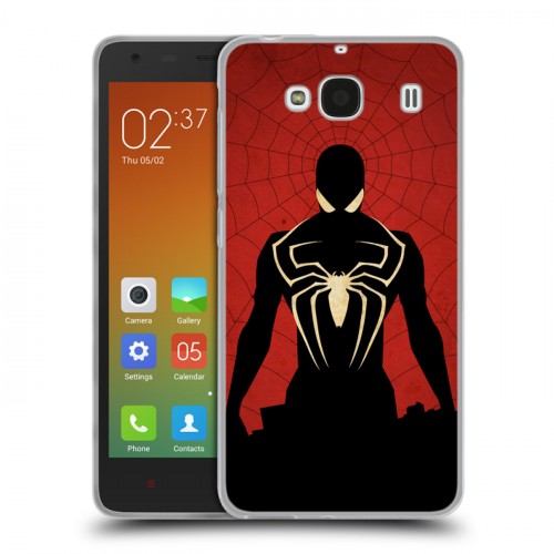Дизайнерский пластиковый чехол для Xiaomi RedMi 2 Человек-паук