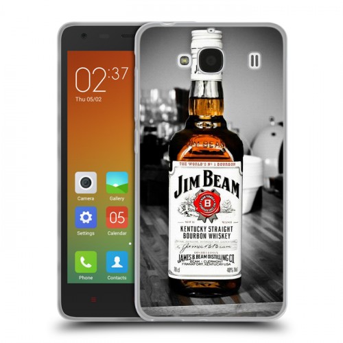 Дизайнерский пластиковый чехол для Xiaomi RedMi 2 Jim Beam