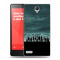 Дизайнерский пластиковый чехол для Xiaomi RedMi Note Остаться в живых