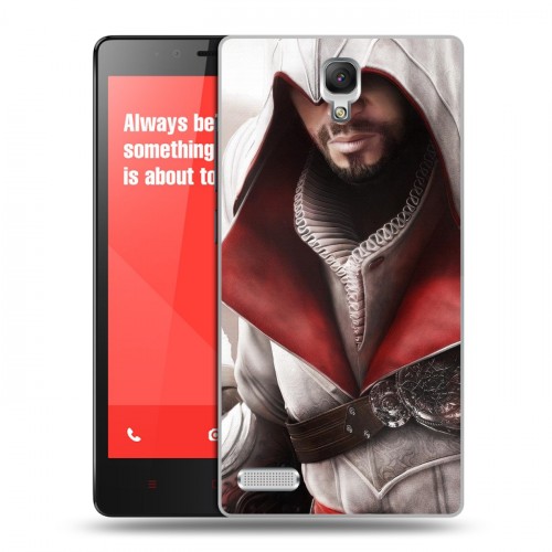 Дизайнерский пластиковый чехол для Xiaomi RedMi Note Assassins Creed