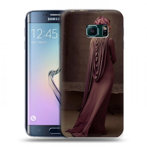 Дизайнерский пластиковый чехол для Samsung Galaxy S6 Edge Star Wars : The Last Jedi