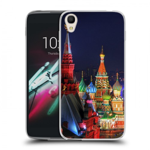 Дизайнерский пластиковый чехол для Alcatel One Touch Idol 3 (4.7) Москва