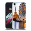 Дизайнерский пластиковый чехол для Alcatel One Touch Idol 3 (4.7) амстердам