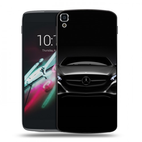 Дизайнерский пластиковый чехол для Alcatel One Touch Idol 3 (5.5) Mercedes