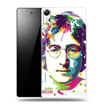 Дизайнерский силиконовый чехол для Lenovo Vibe Shot Джон Леннон (на заказ)