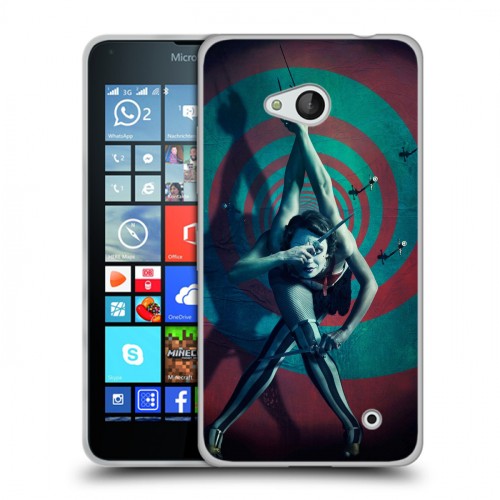 Дизайнерский пластиковый чехол для Microsoft Lumia 640 Американская история ужасов