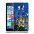 Дизайнерский пластиковый чехол для Microsoft Lumia 640 Сингапур
