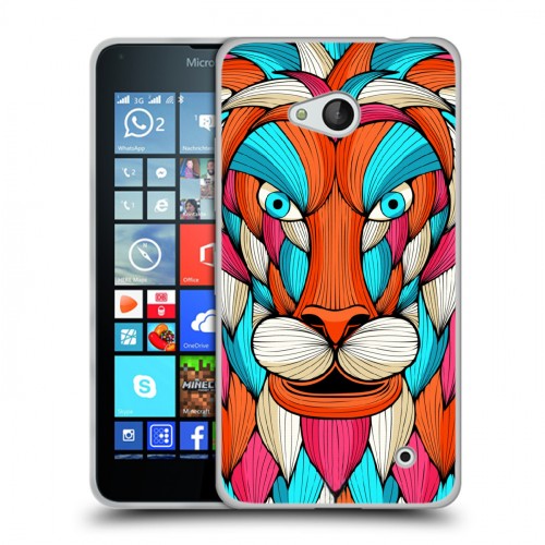 Дизайнерский силиконовый чехол для Microsoft Lumia 640 Причудливые существа