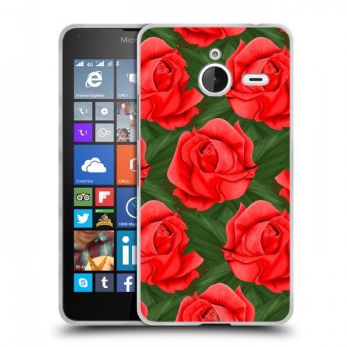 Дизайнерский пластиковый чехол для Microsoft Lumia 640 XL Сила роз