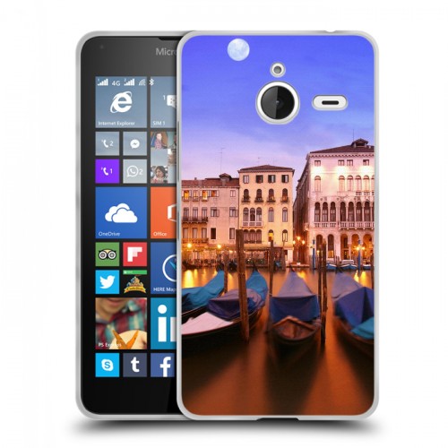Дизайнерский пластиковый чехол для Microsoft Lumia 640 XL венеция