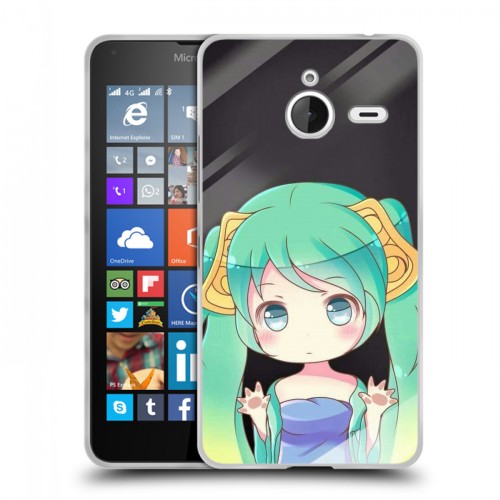 Дизайнерский пластиковый чехол для Microsoft Lumia 640 XL Аниме
