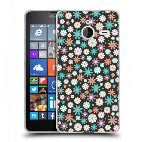 Дизайнерский пластиковый чехол для Microsoft Lumia 640 XL Полевой ковер