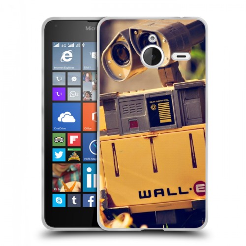 Дизайнерский пластиковый чехол для Microsoft Lumia 640 XL Валли