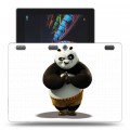 Дизайнерский силиконовый чехол для Lenovo Tab 2 A10 Кунг-фу панда