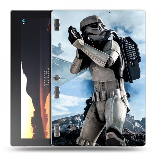 Дизайнерский силиконовый чехол для Lenovo Tab 2 A10 Star Wars Battlefront