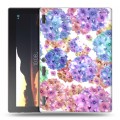 Дизайнерский силиконовый чехол для Lenovo Tab 2 A10 Органические цветы
