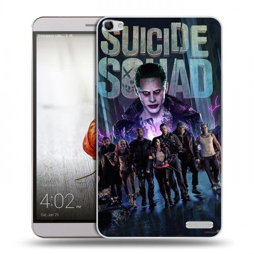 Дизайнерский пластиковый чехол для Huawei MediaPad X2 Отряд самоубийц