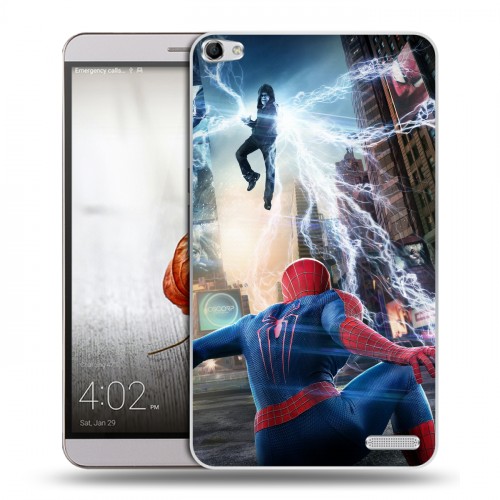 Дизайнерский пластиковый чехол для Huawei MediaPad X2 Человек-паук