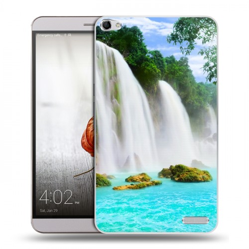 Дизайнерский пластиковый чехол для Huawei MediaPad X2 водопады