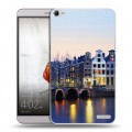 Дизайнерский пластиковый чехол для Huawei MediaPad X2 амстердам