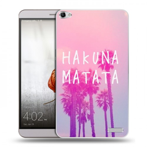 Дизайнерский пластиковый чехол для Huawei MediaPad X2 Hawaii